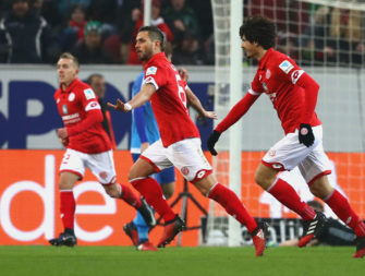 Watch: Mainz's Danny Latza completes hat-trick with 20-yard bullet