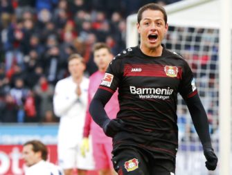 Bayer counting on Chicharito to extinguish Atletico threat