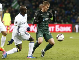 Claesson gives Krasnodar narrow 1st-leg advantage over Fenerbahce