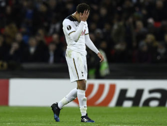 Tottenham's Alli sorry for red card shame