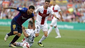 Barcelona destroys Huesca’s team
