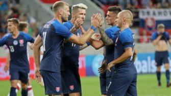 Slovakia defeats Denmark with amateur players