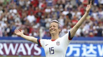 Rapinoe 'down with boos' for FIFA chief while equal pay is unresolved