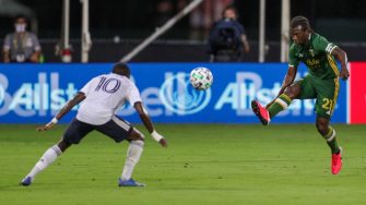 Portland survives late scare to reach MLS is Back final at Union's expense