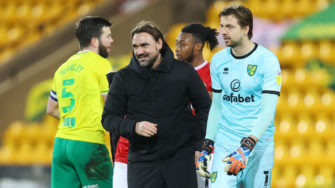 Norwich City rely on familiar formula to book Premier League return